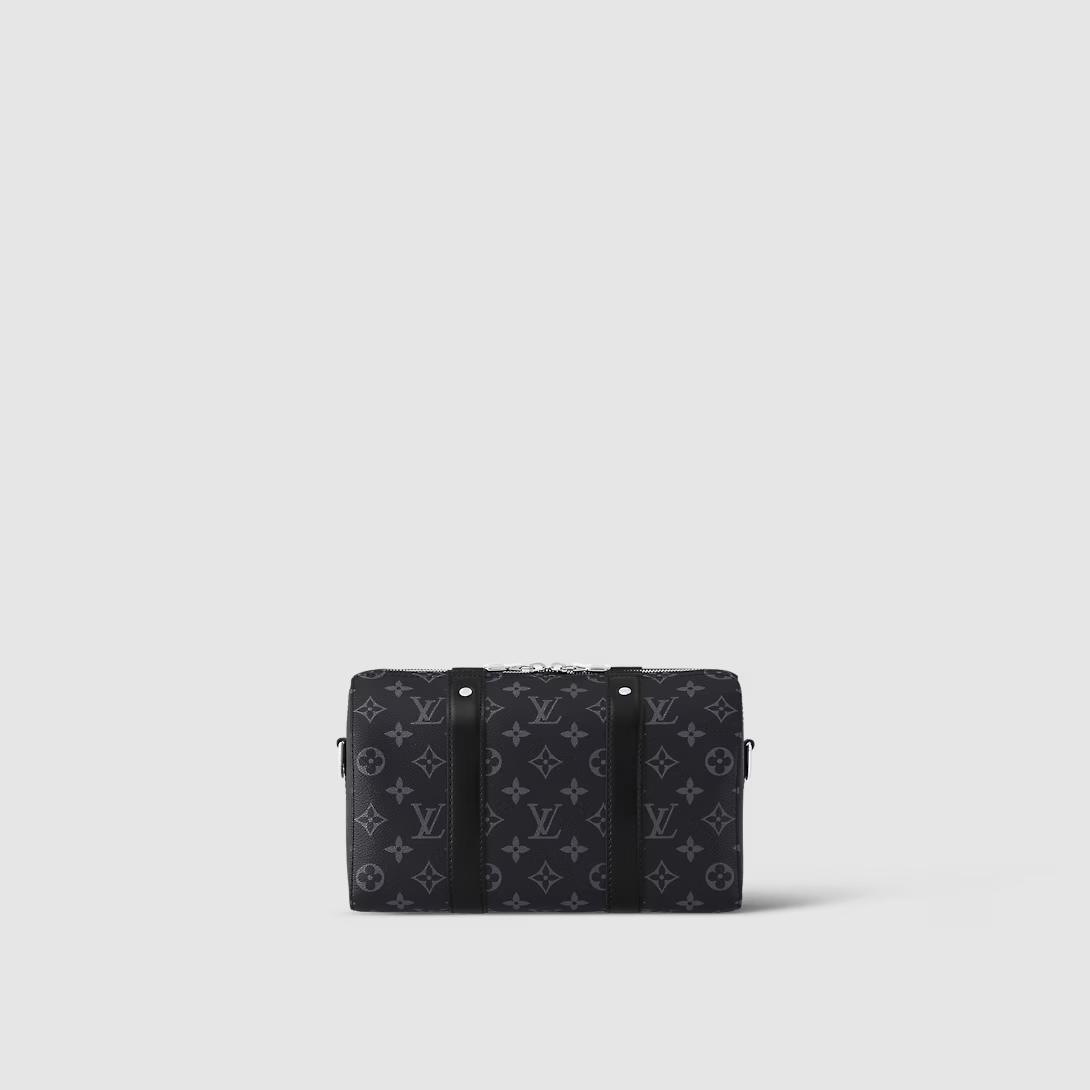 Túi Louis Vuitton City Keepall Monogram Eclipse Nam Đen